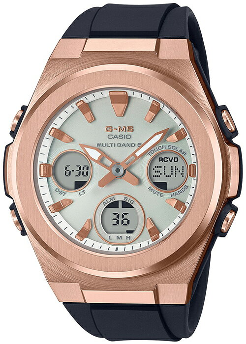 BABY-G G-MS MSG-W600G-1AJF レディース 腕時計 電波ソーラー アナデジ 樹脂バンド ブラック 国内正規品 カシオ