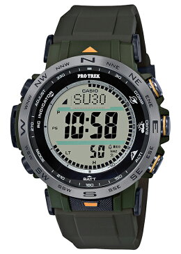プロトレック クライマーライン デジタル PRW-30Y-3JF メンズ 腕時計 電波 ソーラー グリーン 登山 国内正規品 カシオ