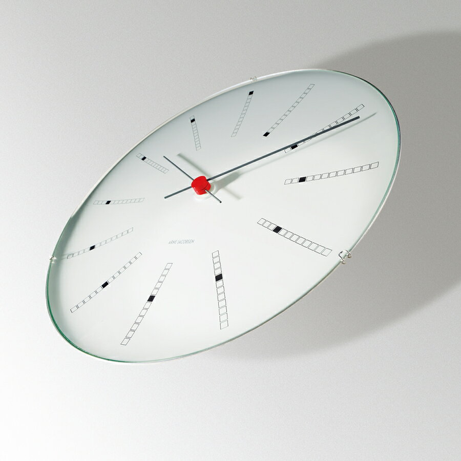 【ポイント最大56.5倍＆最大2000円OFFクーポン】ARNE JACOBSEN アルネヤコブセン BANKERS バンカーズ 290mm 掛時計 ウォールクロック AJ43640 インテリア