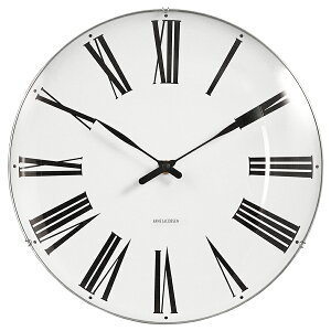 アルネヤコブセンローマンウォールクロック290mmARNEJACOBSENRomanWallClocks43642