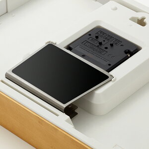 リズムAシリーズPISTA-M2電波時計掛置兼用A4サイズライトブラウン木枠8MY557SR06インテリア