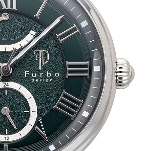 《3月31日発売/予約》フルボデザインユアチョイスサンドF8402BLメンズ腕時計自動巻き革ベルトグリーンオープンハート【選べるベルト4種類】