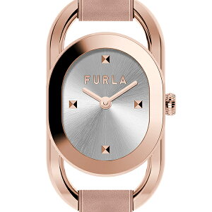FURLAフルラSTUDSINDEXフルラスタッズインデックスFL-WW00008003L3レディース腕時計クオーツ電池式革ベルトライトピンクシルバー