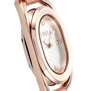 FURLAフルラSTUDSINDEXフルラスタッズインデックスFL-WW00008003L3レディース腕時計クオーツ電池式革ベルトライトピンクシルバー