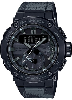 G-SHOCKジーショックG-STEELGスチールFormless太極GST-B200TJ-1AJRメンズ腕時計ソーラーデジアナブラックメタル国内正規品カシオ陳英傑画図男