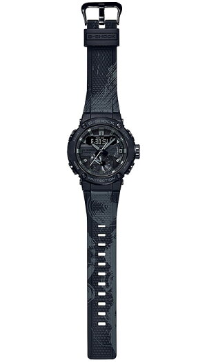 G-SHOCKジーショックG-STEELGスチールFormless太極GST-B200TJ-1AJRメンズ腕時計ソーラーデジアナブラックメタル国内正規品カシオ陳英傑画図男