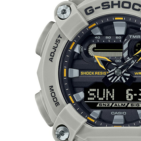 【ポイント最大36.5倍&最大5000円OFFクーポン】G-SHOCK Gショック HIDDEN COAST GA-900HC-5AJF メンズ 腕時計 アナデジ 10角ベゼル 樹脂バンド グレー 国内正規品 カシオ|ザ・クロックハウス 楽天市場店
