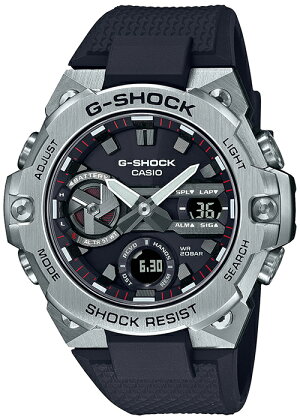 G-SHOCKGショックG-STEELGスチールGST-B400-1AJFメンズ腕時計ソーラーBluetoothアナログデジタル樹脂バンド薄型国内正規品カシオ
