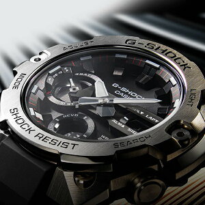 G-SHOCKGショックG-STEELGスチールGST-B400-1AJFメンズ腕時計ソーラーBluetoothアナログデジタル樹脂バンド薄型国内正規品カシオ