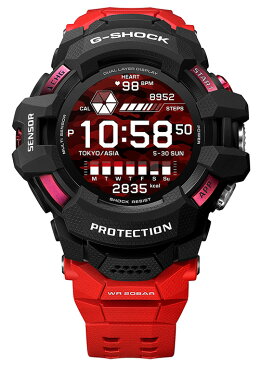 【18日はポイント最大41倍!】G-SHOCK Gショック G-SQUAD PRO GSW-H1000-1A4JR メンズ 腕時計 スマートウオッチ デジタル レッド 国内正規品 カシオ