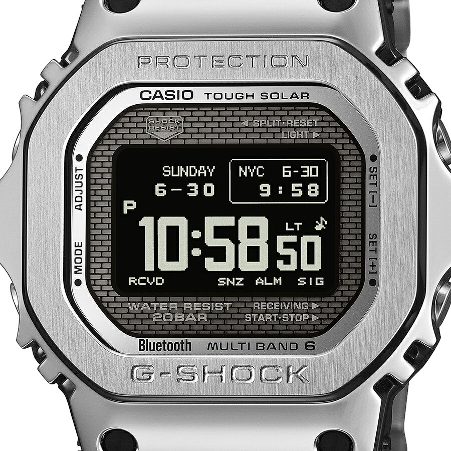 【ポイント最大53.5倍＆最大2000円OFFクーポン】G-SHOCK フルメタル MIP液晶モデル...