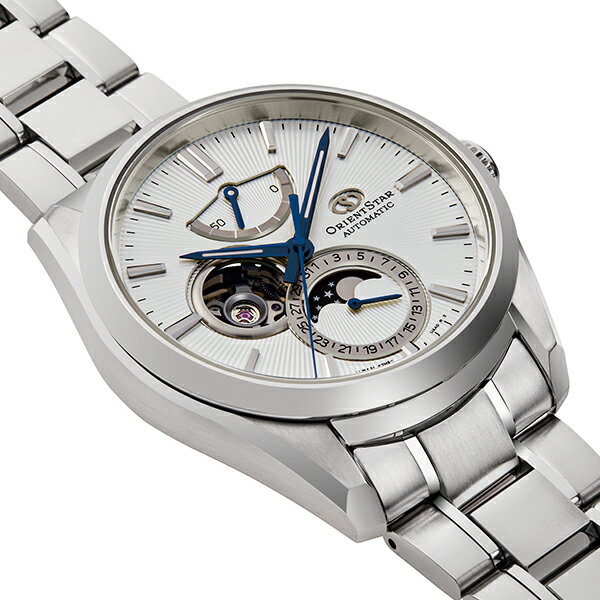 オリエントスター メカニカル ムーンフェイズ Rk Ay0002s メンズ 腕時計 自動巻き ステンレス ホワイト 機械式