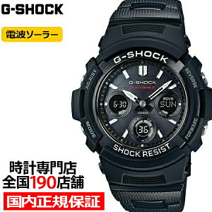 G-SHOCK ジーショック AWG-M100SBC-1AJF カシオ メンズ 腕時計 電波ソーラー ブラック ベーシック 国内正規品