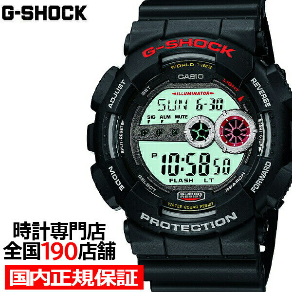 G-SHOCK GD-100-1AJF メンズ 腕時計 デジタル ブラック 国内正規品 カシオ