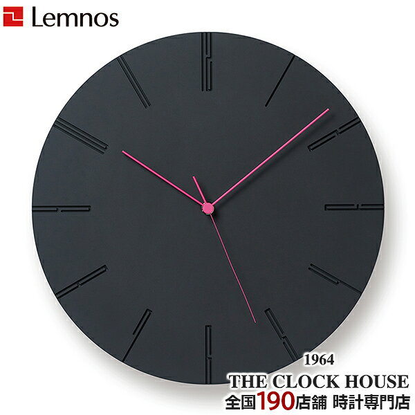 樂天商城 - 【抽選還元＆ポイント最大54倍＆最大2000円OFFクーポン！】タカタレムノス 掛け時計 デザインオブジェクト カーヴド II クオーツ 電池式 ブラック 寺田尚樹 NTL13-10BK