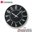 【ポイント最大52倍&最大2000円OFFクーポン!】タカタレムノス デザインオブジェクト eki clock エキ クロック 掛時計 クオーツ 電池式 ブラッ...