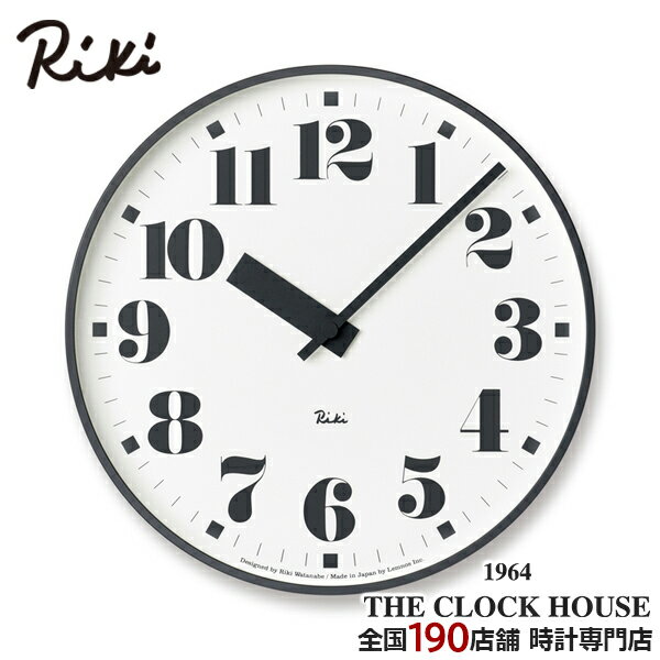 【ポイント最大56倍&最大2000円OFFクーポン!】リキ パブリック クロック 掛時計 ホワイト シンプル WR17-06 RIKI PUBLIC CLOCK...