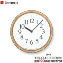 【お得な10%OFFクーポンは7日9:59迄!】タカタレムノス 掛け時計 デザインオブジェクト クロック ビー オーク クオーツ 電池式 角田 陽太 YK24-...