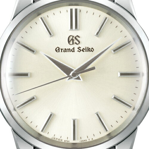 グランドセイコークオーツ9Fメンズ腕時計SBGX319シルバーメタルベルトスクリューバッククラシック