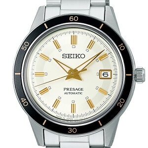 《6月10日発売/予約》セイコープレザージュStyle60’sSARY193メンズ腕時計メカニカル自動巻きカレンダーアイボリー