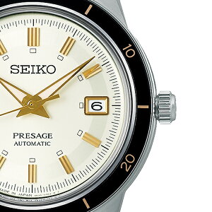 《6月10日発売/予約》セイコープレザージュStyle60’sSARY193メンズ腕時計メカニカル自動巻きカレンダーアイボリー