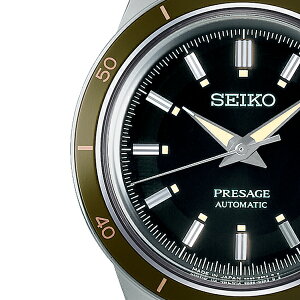 《6月10日発売/予約》セイコープレザージュStyle60’sSARY195メンズ腕時計メカニカル自動巻きカレンダーグリーン