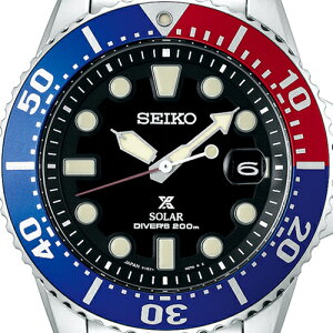 《2月8日発売/予約》セイコープロスペックスダイバースキューバSBDJ017メンズ腕時計ソーラー200m潜水用防水セイコーペプシ