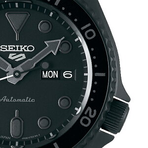 《7月22日発売/予約》セイコー5スポーツストリートSBSA025メンズ腕時計メカニカル自動巻きナイロンブラック日本製