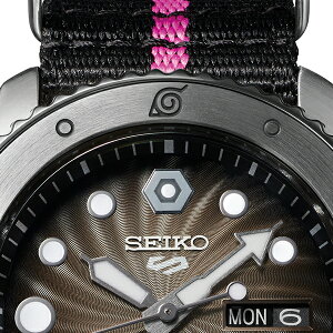 セイコー5スポーツNARUTO&BORUTOナルト&ボルトコラボレーション限定モデルボルトSBSA087メンズ腕時計メカニカルナイロンバンド日本製
