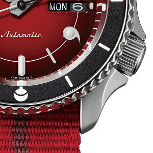 セイコー5スポーツNARUTO&BORUTOナルト&ボルトコラボレーション限定モデルサラダSBSA089メンズ腕時計メカニカルナイロンバンド日本製