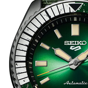 セイコー5スポーツNARUTO&BORUTOナルト&ボルトコラボレーション限定モデルロック・リーSBSA095メンズ腕時計メカニカルナイロンバンド日本製