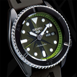 《11月6日発売/予約》セイコー5スポーツワンピースコラボ限定モデルロロノア・ゾロSBSA153メンズ腕時計メカニカル自動巻き日本製