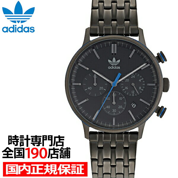 アディダス 腕時計（メンズ） 【ポイント最大60倍＆最大2000円OFFクーポン】adidas アディダス STYLE スタイル CODE ONE CHRONO コード ワン クロノ AOSY22017 メンズ 腕時計 クオーツ 電池式 クロノグラフ ブラック