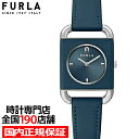 【期間限定10%OFFクーポン＆DEAL対象品さらに+2%還元】FURLA フルラ ARCO SQUARE アルコ スクエア FL-WW00017001L1 レディース 腕時計 クオーツ 電池式 革ベルト ネイビー