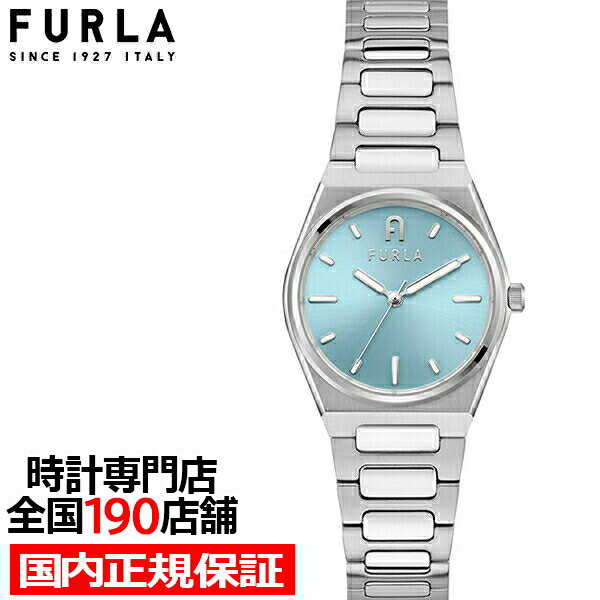 FURLA フルラ TEMPO MINI テンポ ミニ FL-WW00020009L1 レディース 腕時計 クオーツ 電池式 メタルベルト ブルー