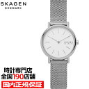 【1日はポイント最大42倍&10%OFFクーポン】スカーゲン SIGNATUR LILLE シグニチャー リレ SKW2692 レディース 腕時計 クオーツ 電池式 アナログ メッシュバンド シルバー 国内正規品