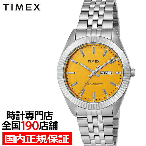 【18日はポイント最大42倍＆10 OFFクーポン】TIMEX タイメックス Waterbury Legacy ウォーターベリー レガシー TW2V18000 メンズ 腕時計 電池式 クオーツ ゴールデンサン