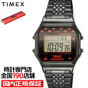 【10%OFFクーポン＆DEAL対象商品さらに+5%還元】TIMEX タイメックス TIMEX 80 Space Invaders WATCH スペースインベーダー コラボ TW2V30200 メンズ 腕時計 デジタル ブラック