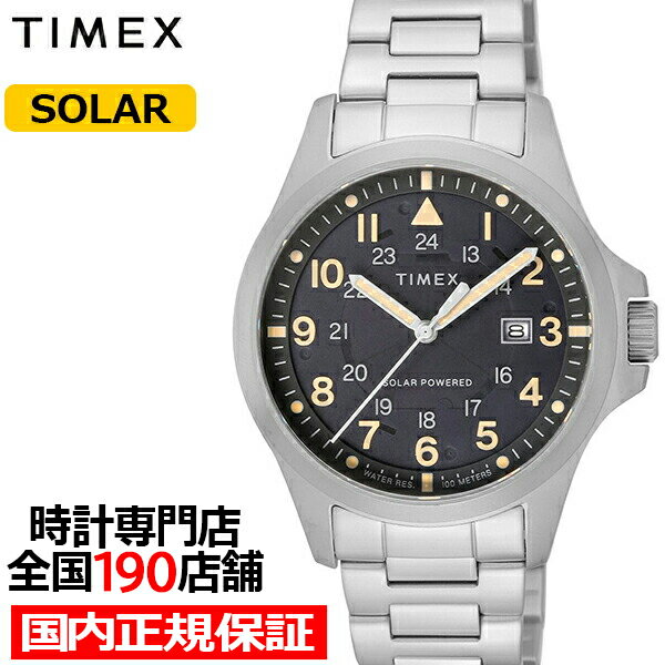 【10 OFFクーポン21日9:59まで！】TIMEX タイメックス Expedition North エクスペディション ノース フィールド 41 ソーラー TW2V41600 メンズ 腕時計