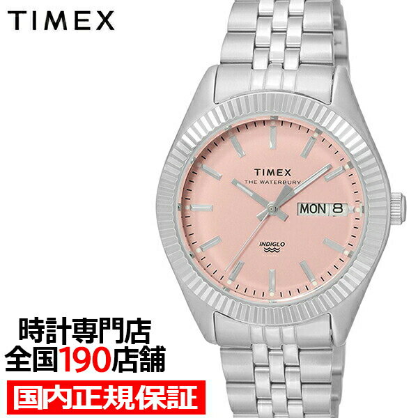 タイメックス TIMEX タイメックス Waterbury Legacy ウォ－ターベリー レガシー 日本限定モデル 36mm TW2V66600 メンズ レディース 腕時計 クオーツ サクラ