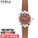 【1日はポイント最大42倍&10%OFFクーポン】フルラ ロゴリンクス WW00006009L1 レディース 腕時計 クオーツ 電池式 革ベルト ブラウン