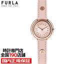 【1日はポイント最大42倍&10%OFFクーポン】フルラ アイコンシェイプ WW00031018L3 レディース 腕時計 クオーツ 電池式 2針 革ベルト ピンク
