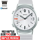 ワイアード 腕時計（メンズ） セイコー ワイアード WW タイムコネクト AGAB407 メンズ 腕時計 クオーツ ホワイト Bluetooth