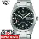 【ポイント最大64倍＆最大2000円OFFクーポン】セイコー 5スポーツ FIELD SPORTS STYLE フィールドスポーツ スタイル SBSA111 メンズ 腕時計 メカニカル 自動巻き ブラック 日本製