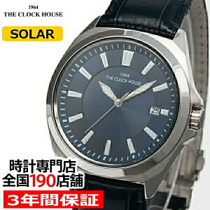 ザ・クロックハウスMBC1004-NV1BメンズTHECLOCKHOUSEビジネスカジュアルMen'sBusinessCasual<SOLARSERIES>ソーラー腕時計雑誌掲載【newyear_d19】