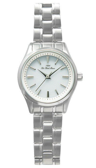 【ポイント最大60.5倍＆最大2000円OFFクーポン】ザ・クロックハウス ビジネスフォーマル LBF1004-WH1A レディース 腕時計 ソーラー ステンレス ホワイト