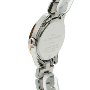 ザ・クロックハウスビジネスフォーマルLBF1004-WH2Aレディース腕時計ソーラーステンレスホワイトピンクゴールド