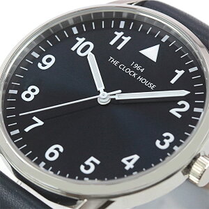 【最大10,000円OFFクーポン!】ザ・クロックハウスMBC5004-NV1BTHECLOCKHOUSEメンズ腕時計Men'sBusinessCasualメンズビジネスカジュアルスタイルREASONABLESERIESブラックカーフベルトリーズナブル男性用ウォッチギフト入学入社就職祝い新生活就活
