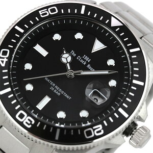 ザ・クロックハウスMSC1001-BK1ATHECLOCKHOUSEメンズ腕時計スポーツカジュアルソーラーウォッチMen'sBusinessCasual<SOLAR>雑誌掲載