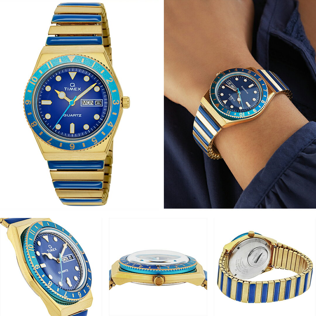 【ポイント最大59倍＆最大2000円OFFクーポン！】《選べる4色》タイメックス Q TIMEX マリブ BCRF メンズ レディース 腕時計 電池式 クオーツ